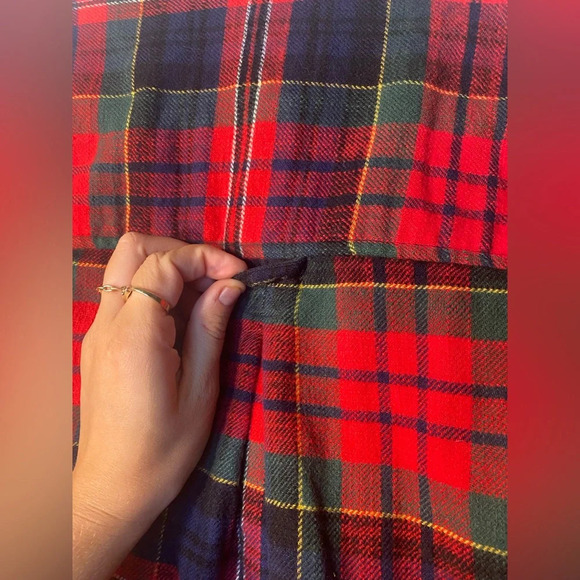 NWT American Eagle||Ahhh-mazigly soft boyfriend fit red plaid flannel sh… - Picture 6 of 8